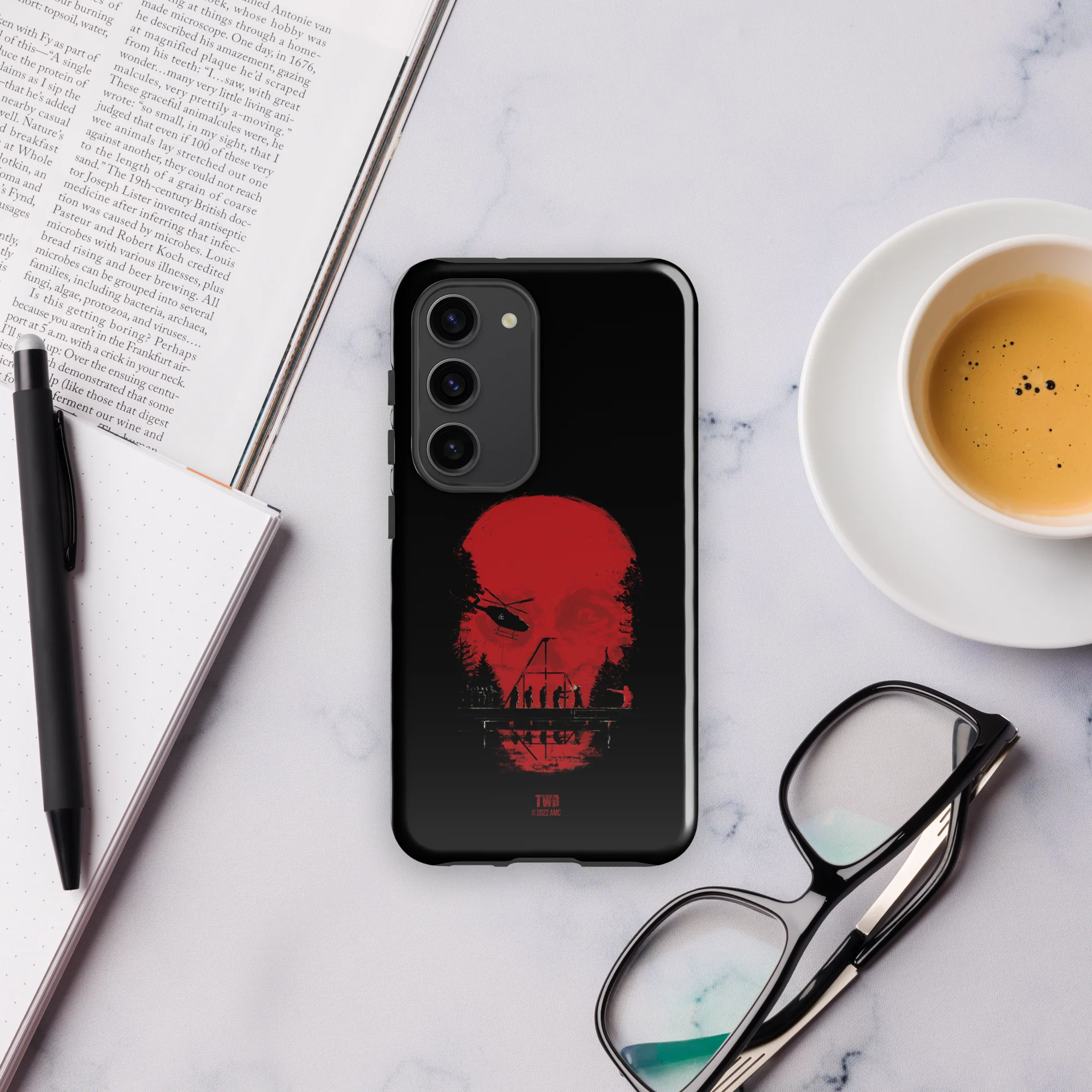 The Walking Dead Skull Tough Phone Case - Samsung - Image 36