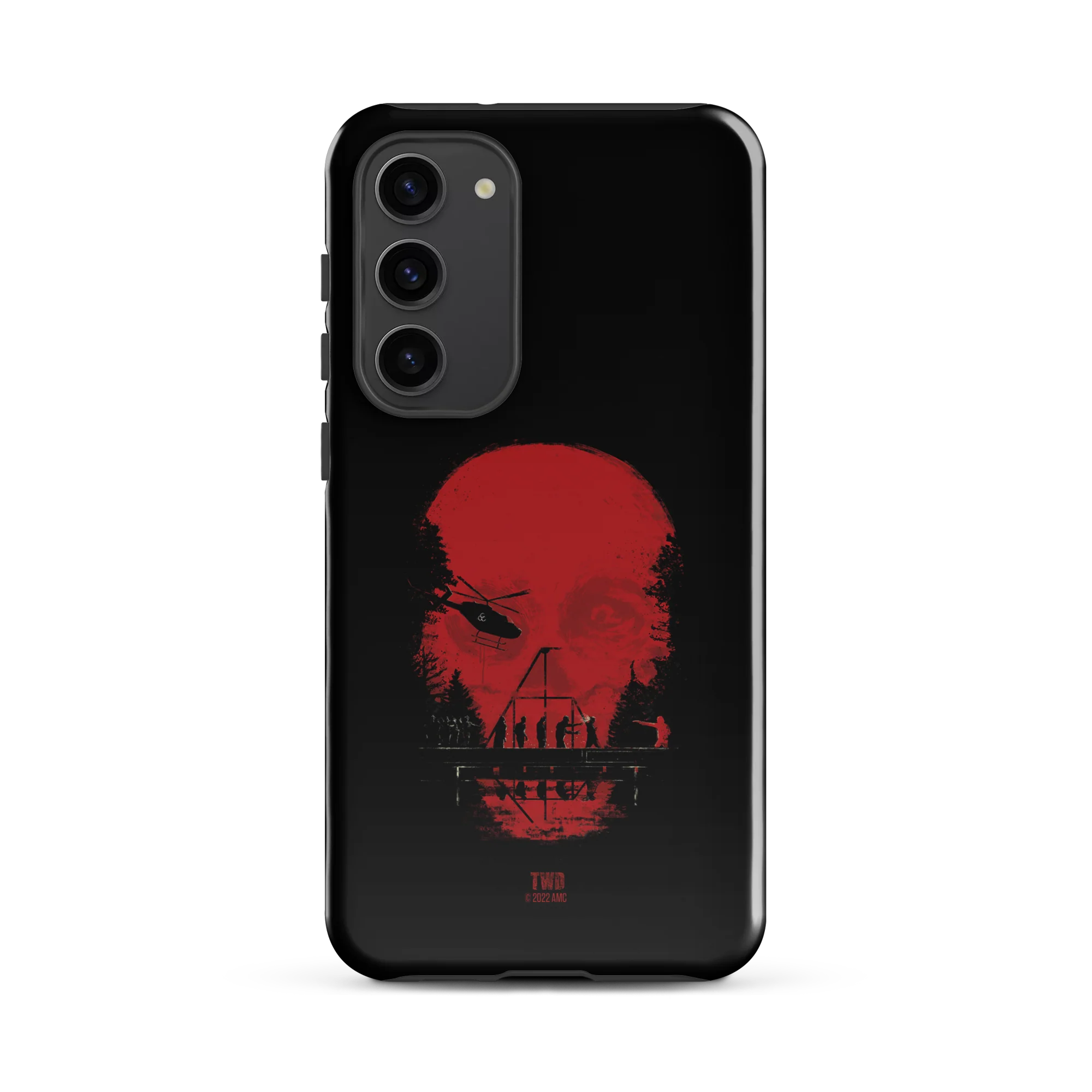 The Walking Dead Skull Tough Phone Case - Samsung - Image 37