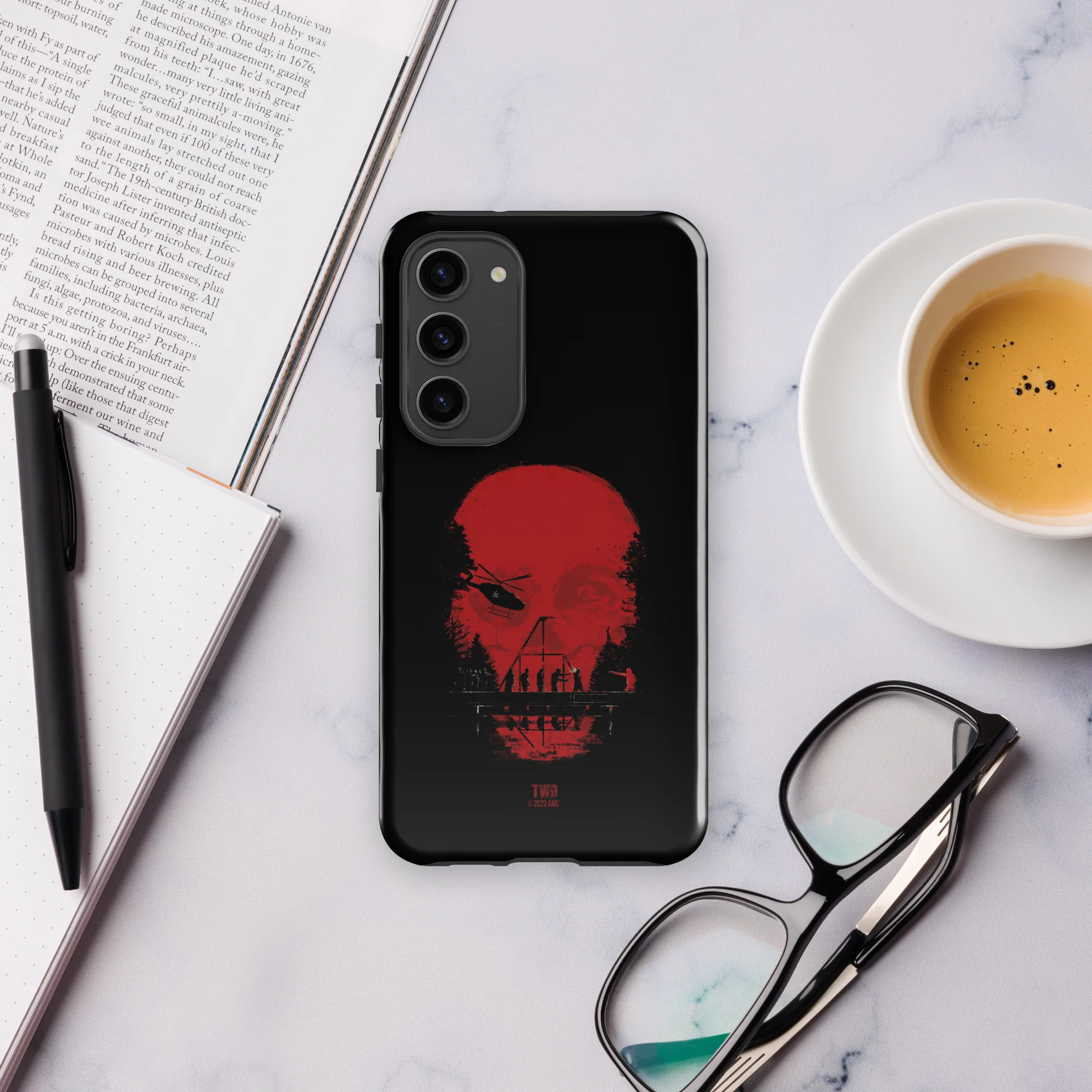 The Walking Dead Skull Tough Phone Case - Samsung - Image 39