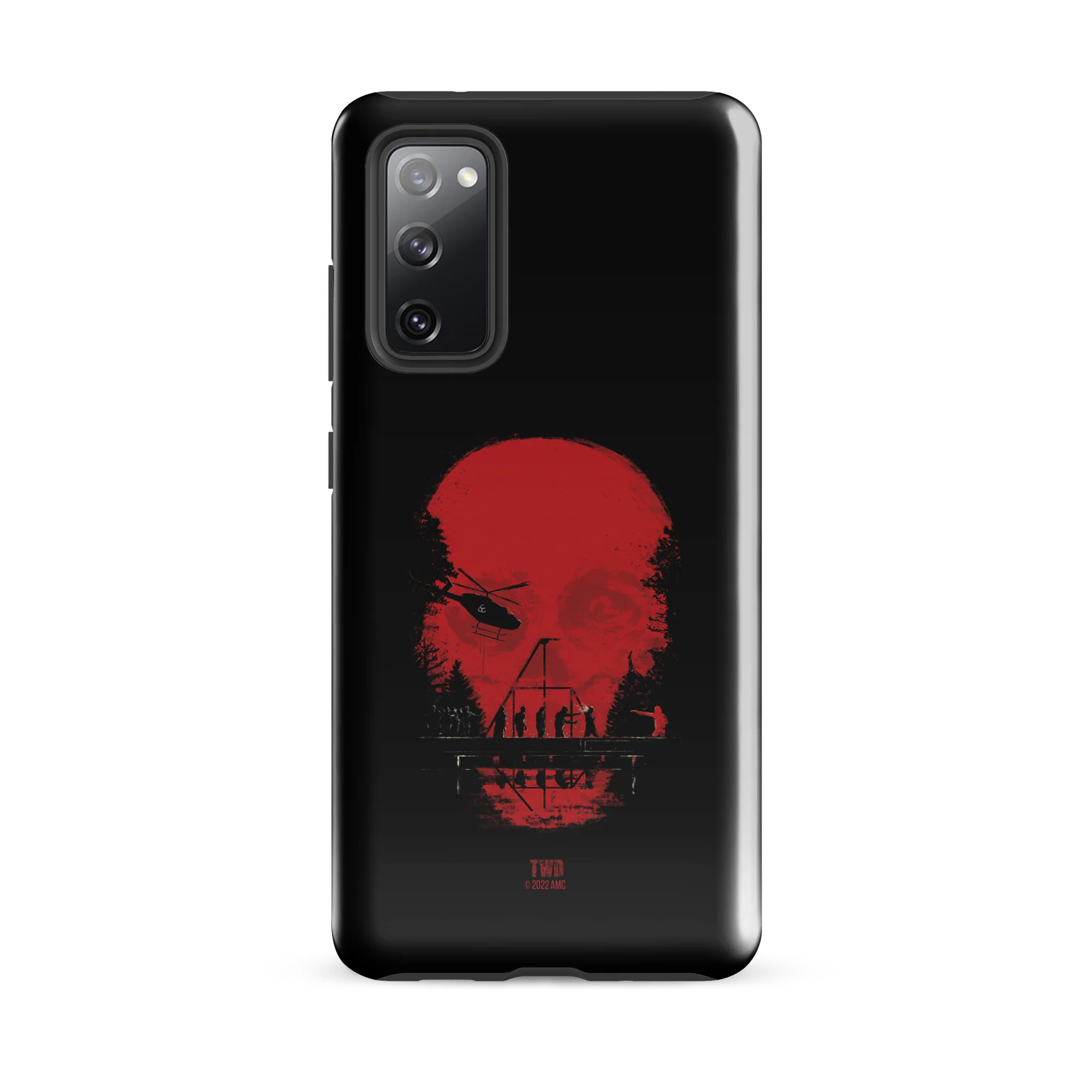 The Walking Dead Skull Tough Phone Case - Samsung - Image 4