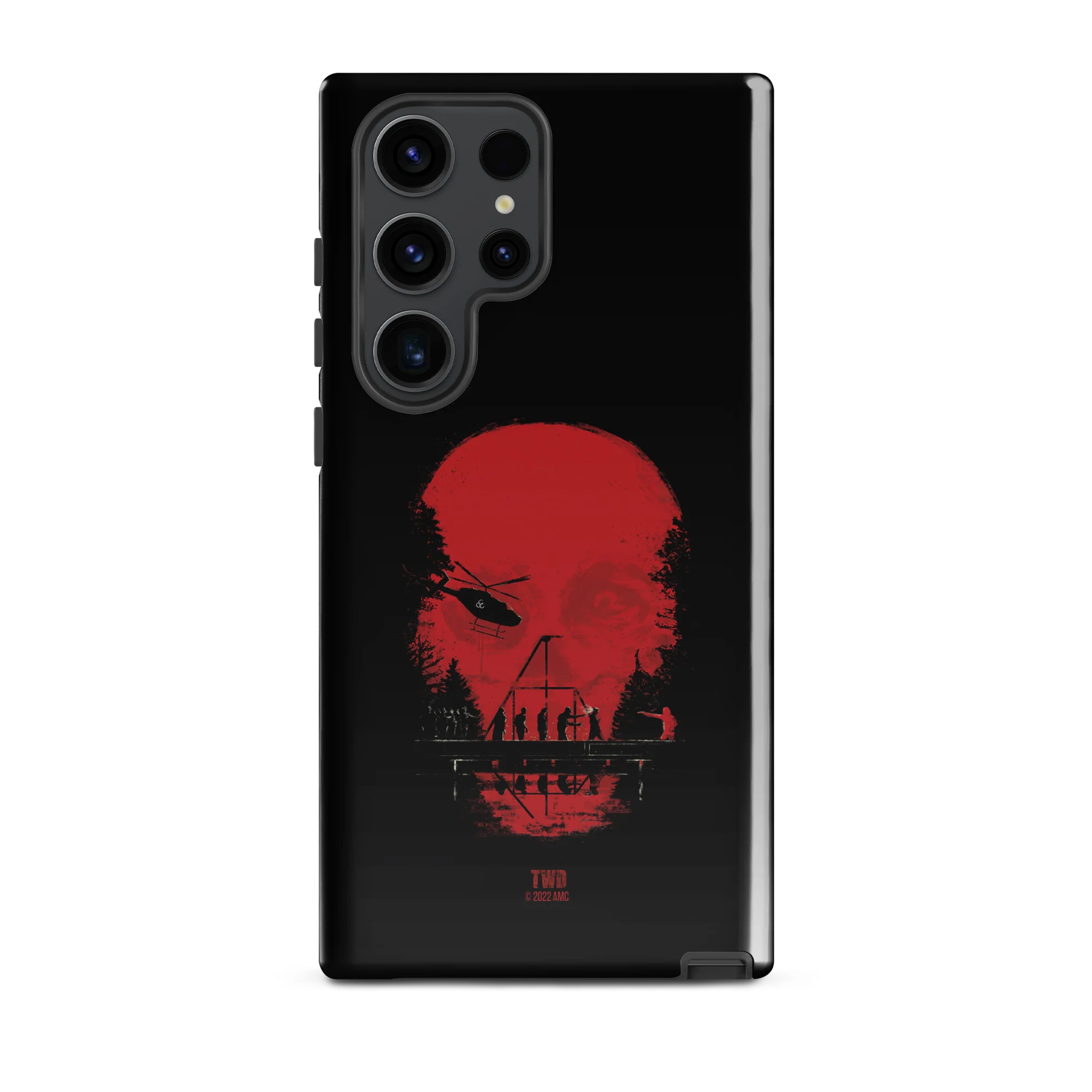 The Walking Dead Skull Tough Phone Case - Samsung - Image 40