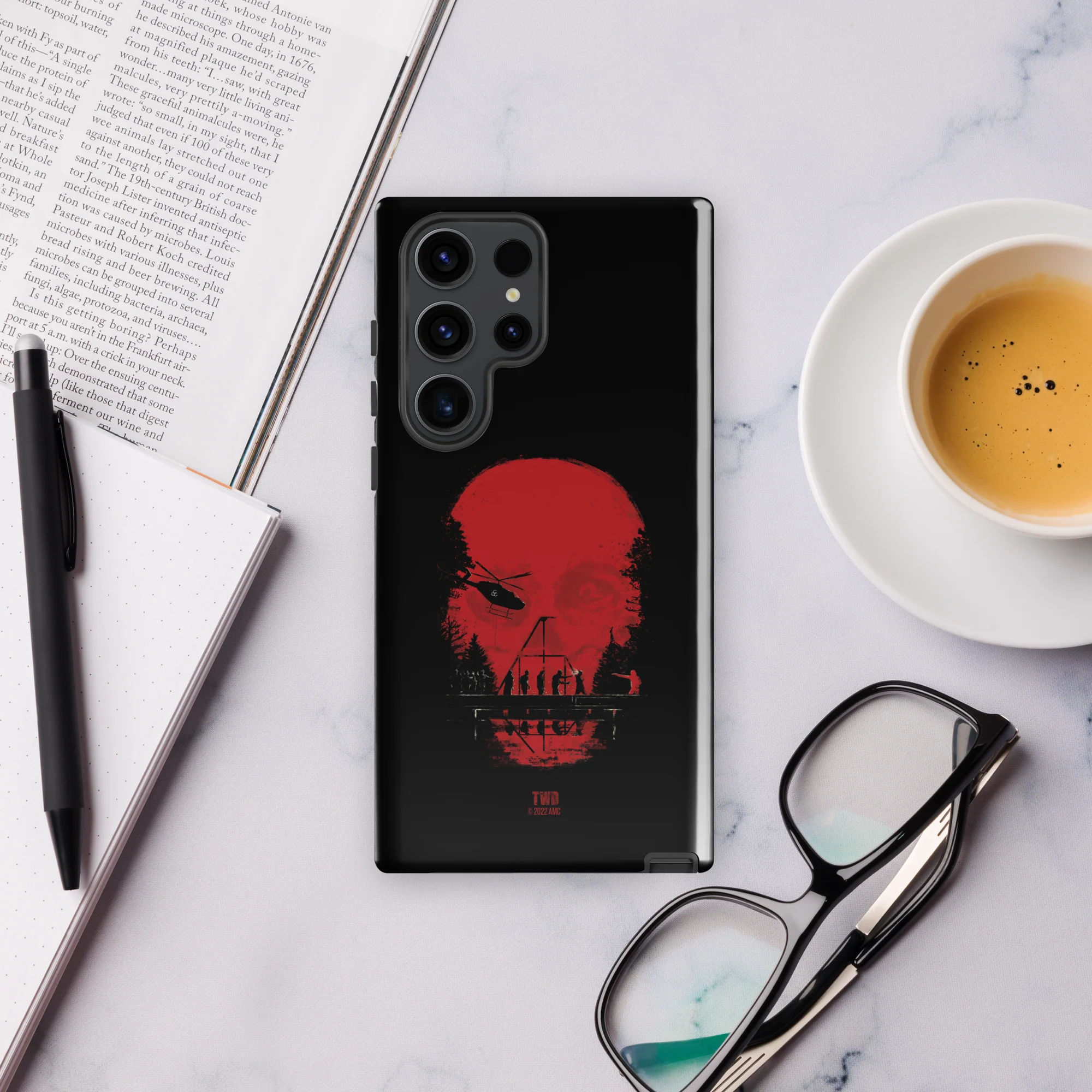 The Walking Dead Skull Tough Phone Case - Samsung - Image 42