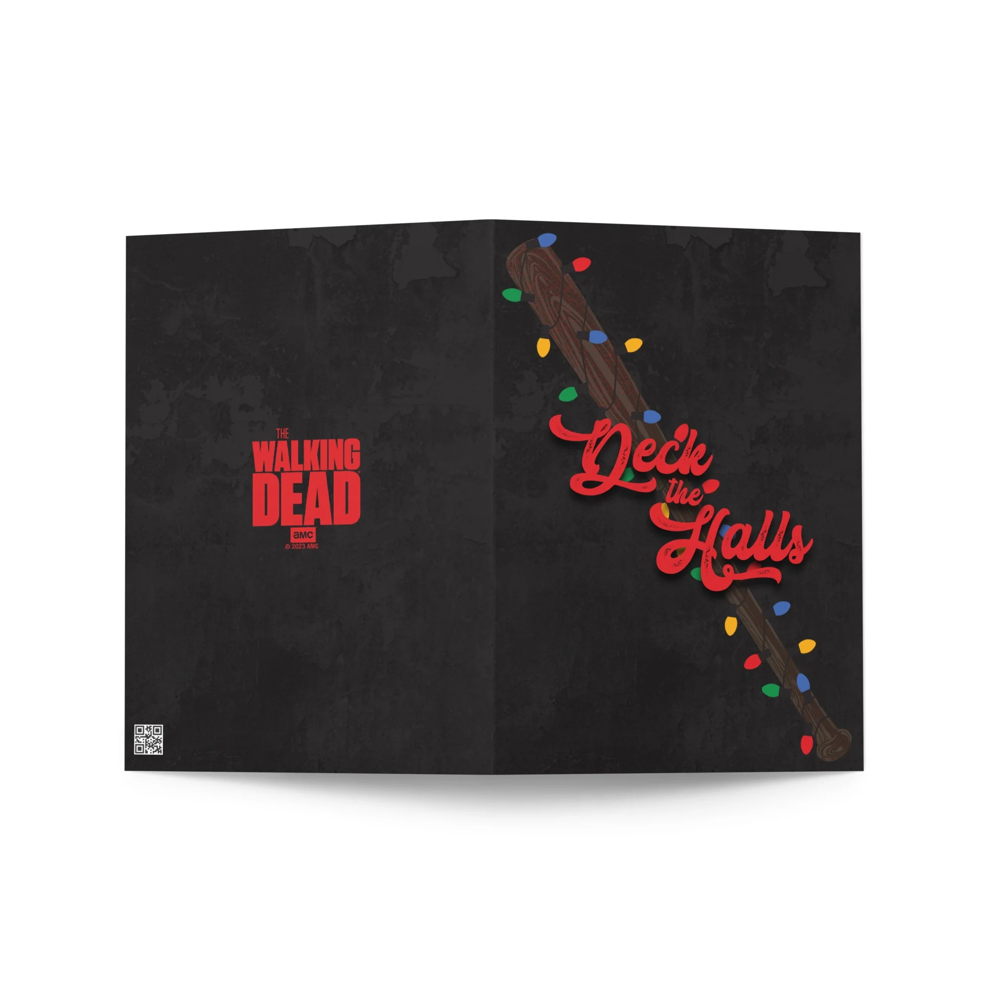 The Walking Dead Deck The Halls Greeting Card - Image 3
