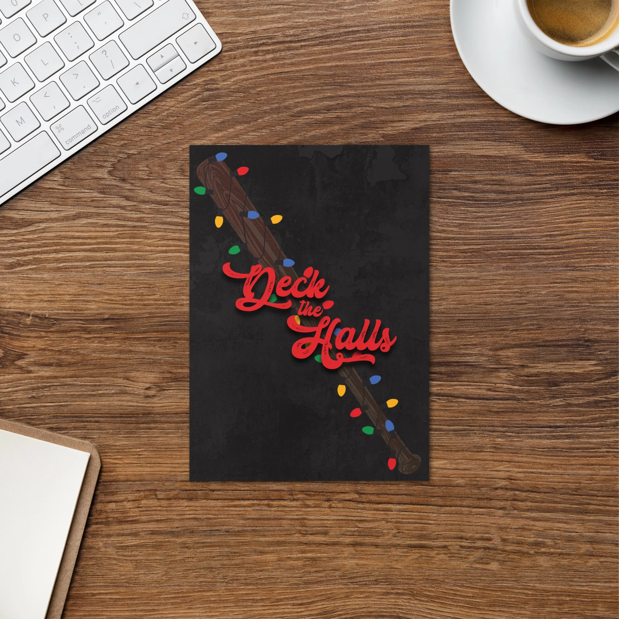 The Walking Dead Deck The Halls Greeting Card - Image 4