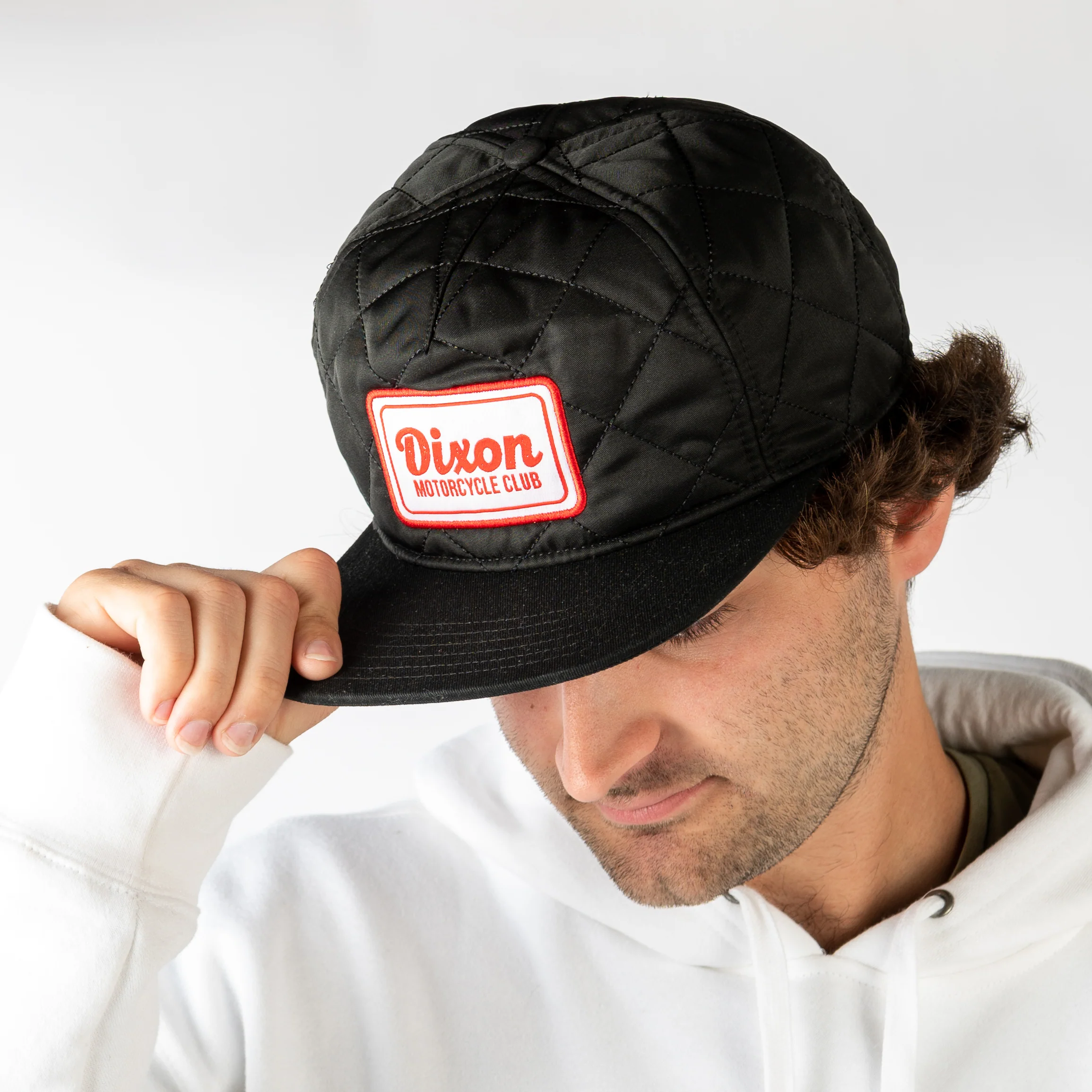 The Walking Dead Dixon Motorcycle Club Hat with Embroidered Patch - Image 3