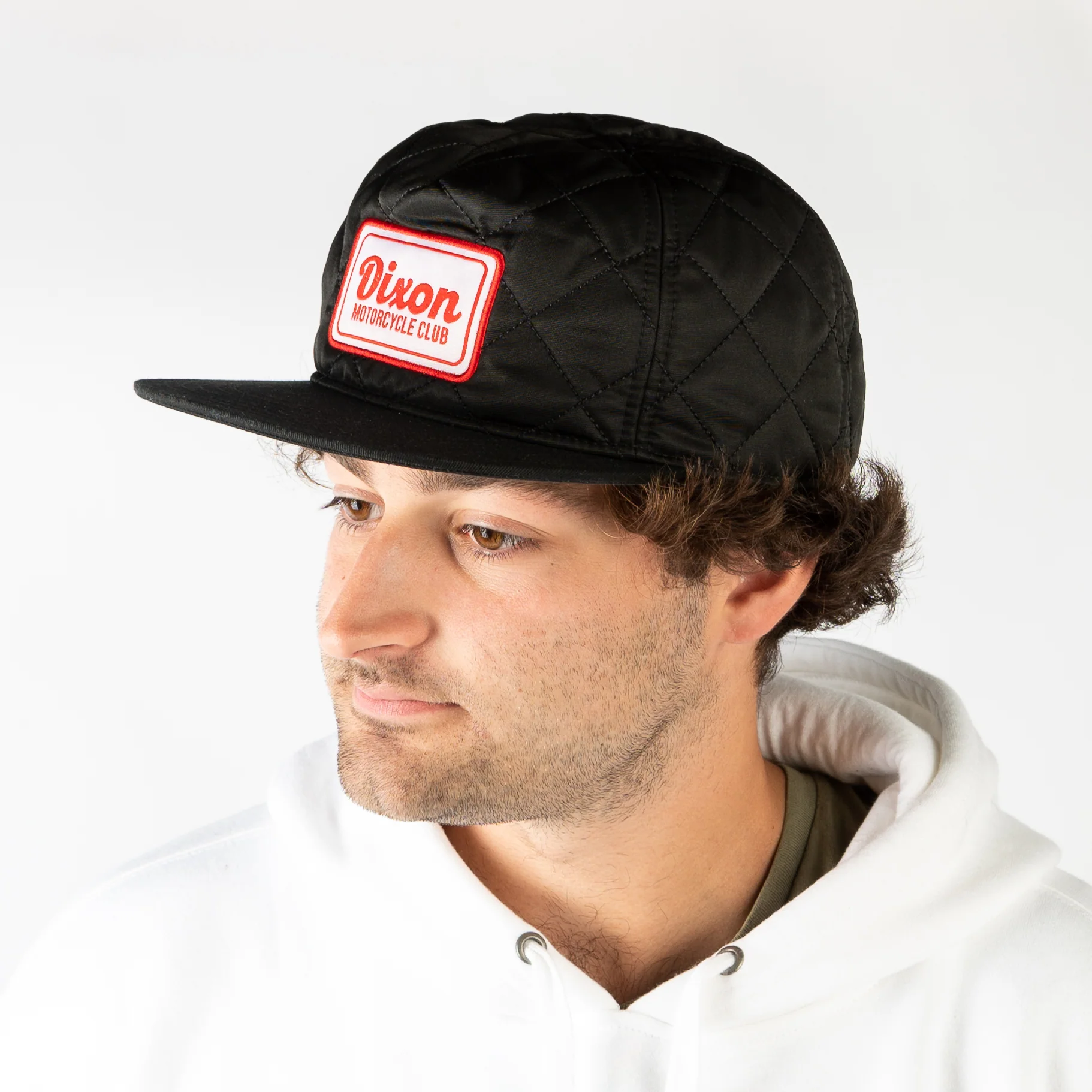 The Walking Dead Dixon Motorcycle Club Hat with Embroidered Patch - Image 4