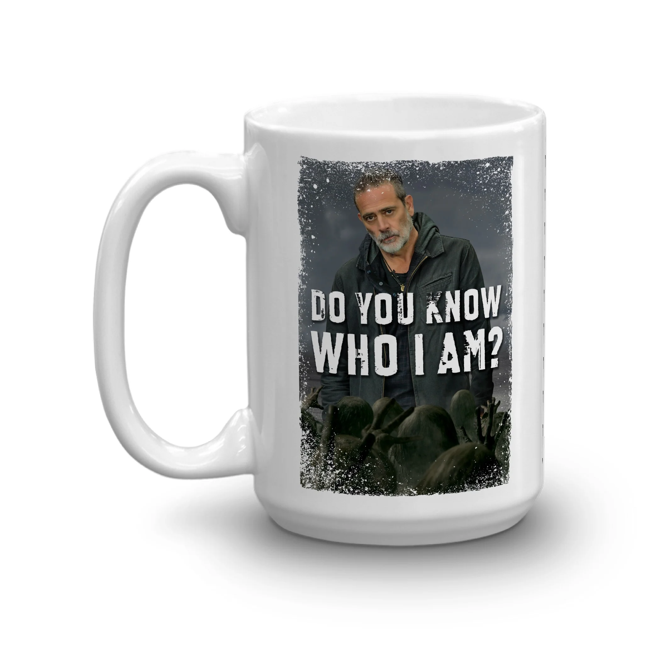 The Walking Dead Do You Know Quote White Mug - Image 4