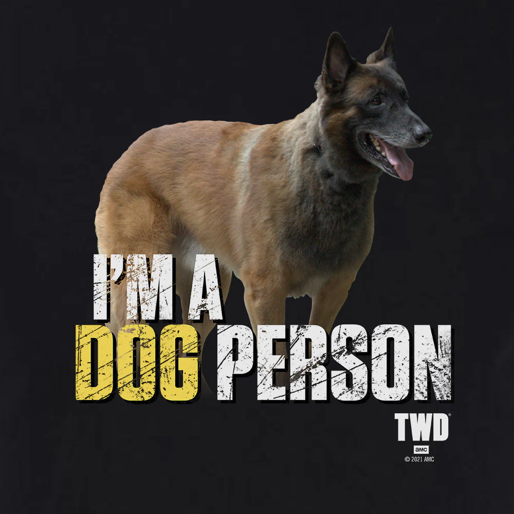 The Walking Dead Dog Person Adult Short Sleeve T-Shirt - Image 2