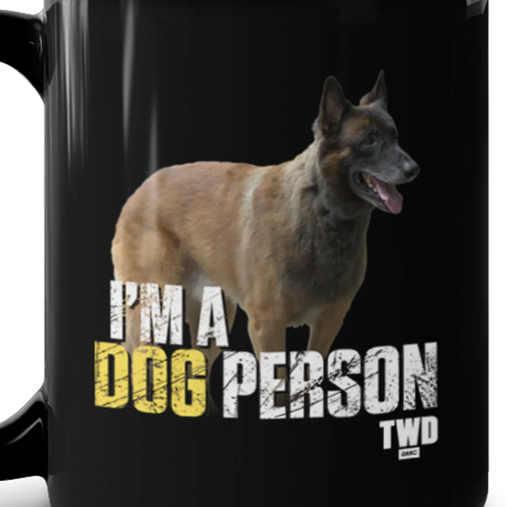 The Walking Dead Dog Person Black Mug - Image 2