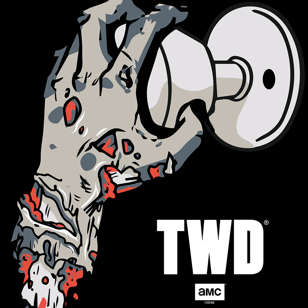 The Walking Dead Doorknob Door Mat - Image 2