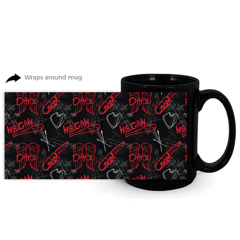 The Walking Dead Edge Black Mug - Image 3