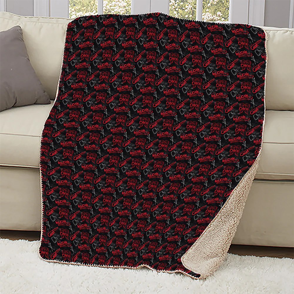 The Walking Dead Edge Sherpa Blanket - Image 3