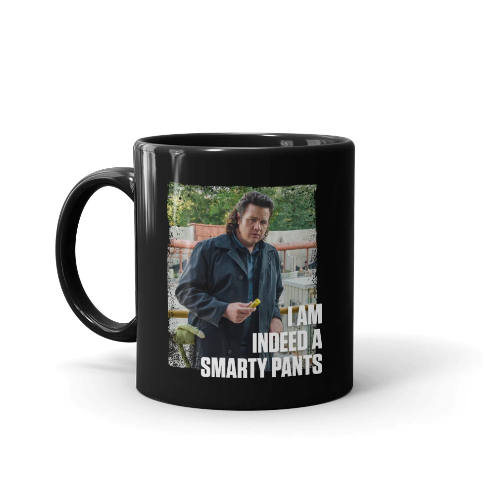 The Walking Dead Eugene Smarty Pants Black Mug - Image 3