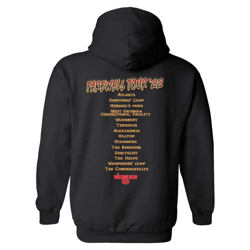 The Walking Dead Farewell Tour Walker Fleece Hooded Sweatshirt - Image 4