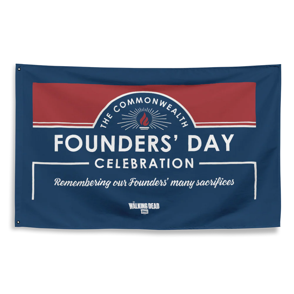 The Walking Dead Founder's Day Flag