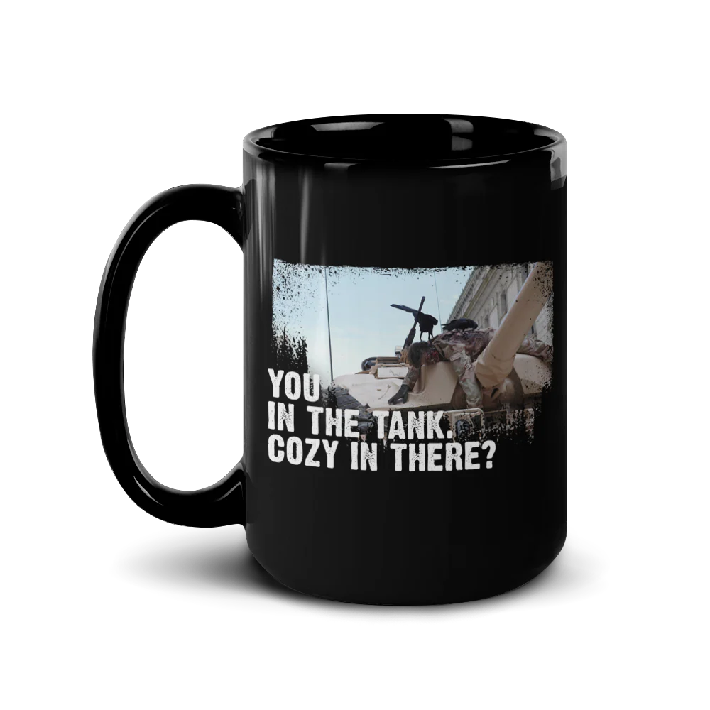 The Walking Dead Glenn You In The Tank Black Mug - Image 3