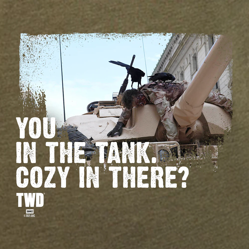 The Walking Dead Glenn You In The Tank Men's Tri-Blend T-Shirt - Image 2