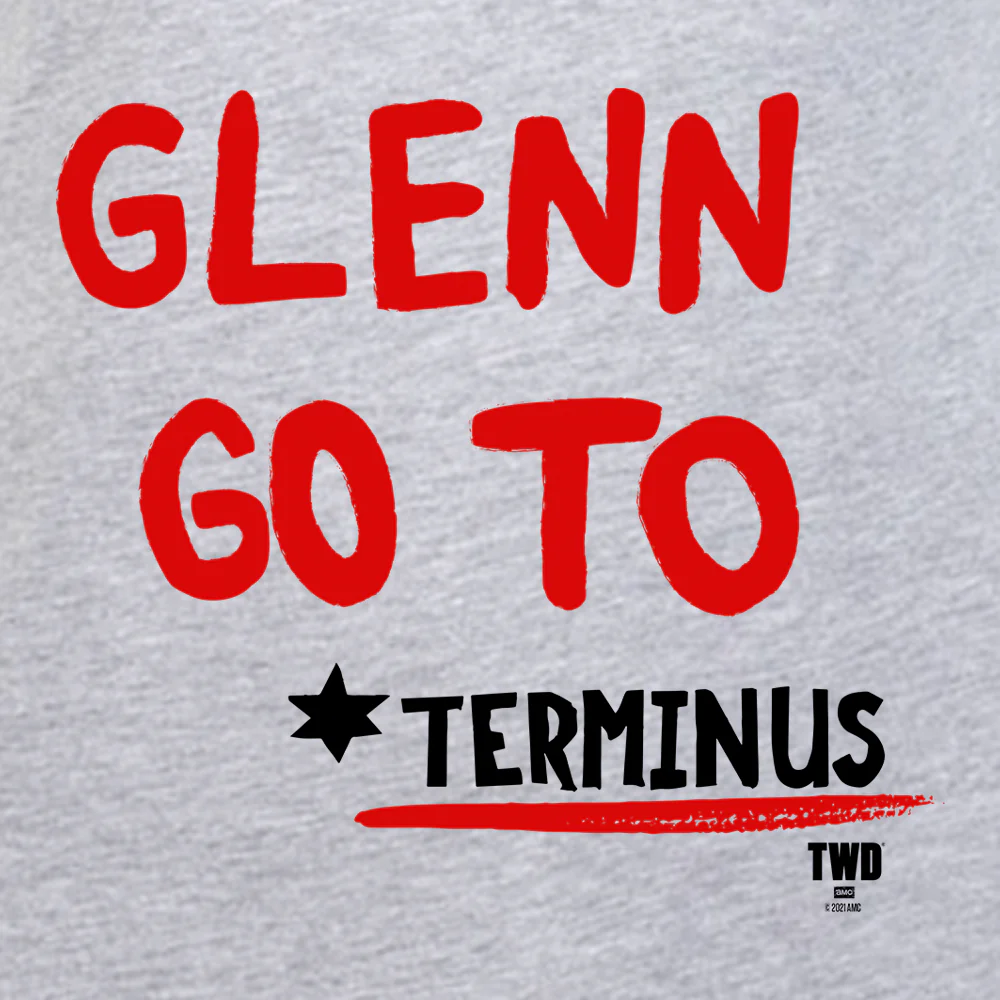 The Walking Dead Go To Terminus Adult Short Sleeve T-Shirt - Image 2