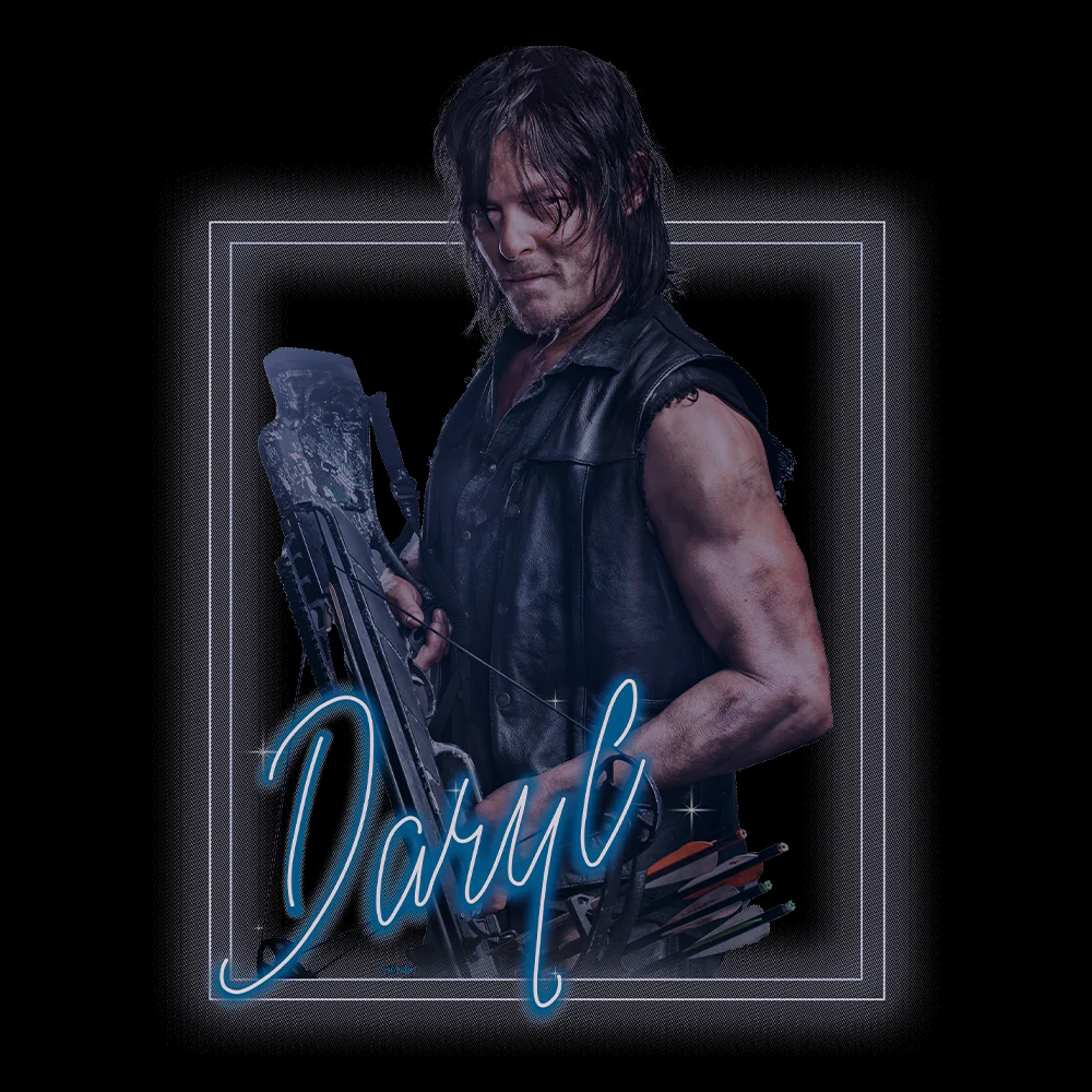 The Walking Dead Heartthrob Daryl Adult Short Sleeve T-Shirt - Image 2