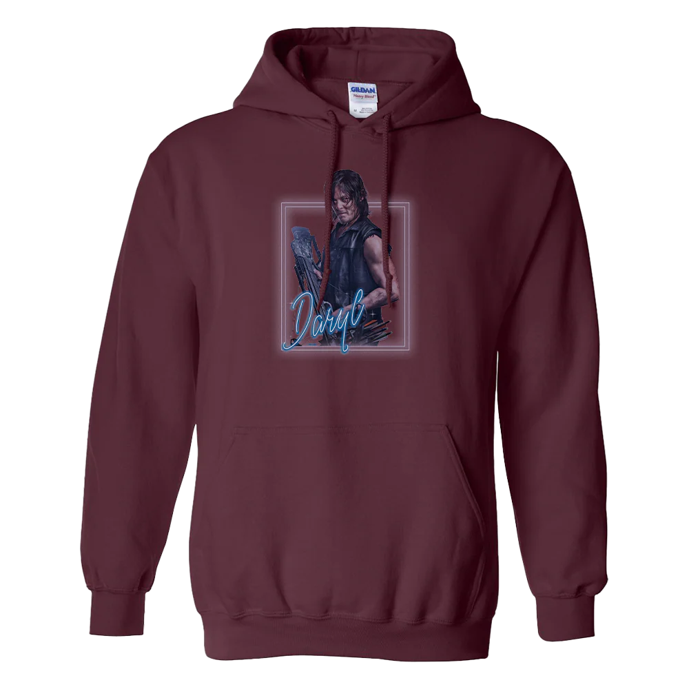 The Walking Dead Heartthrob Daryl Fleece Hooded Sweatshirt - Image 3