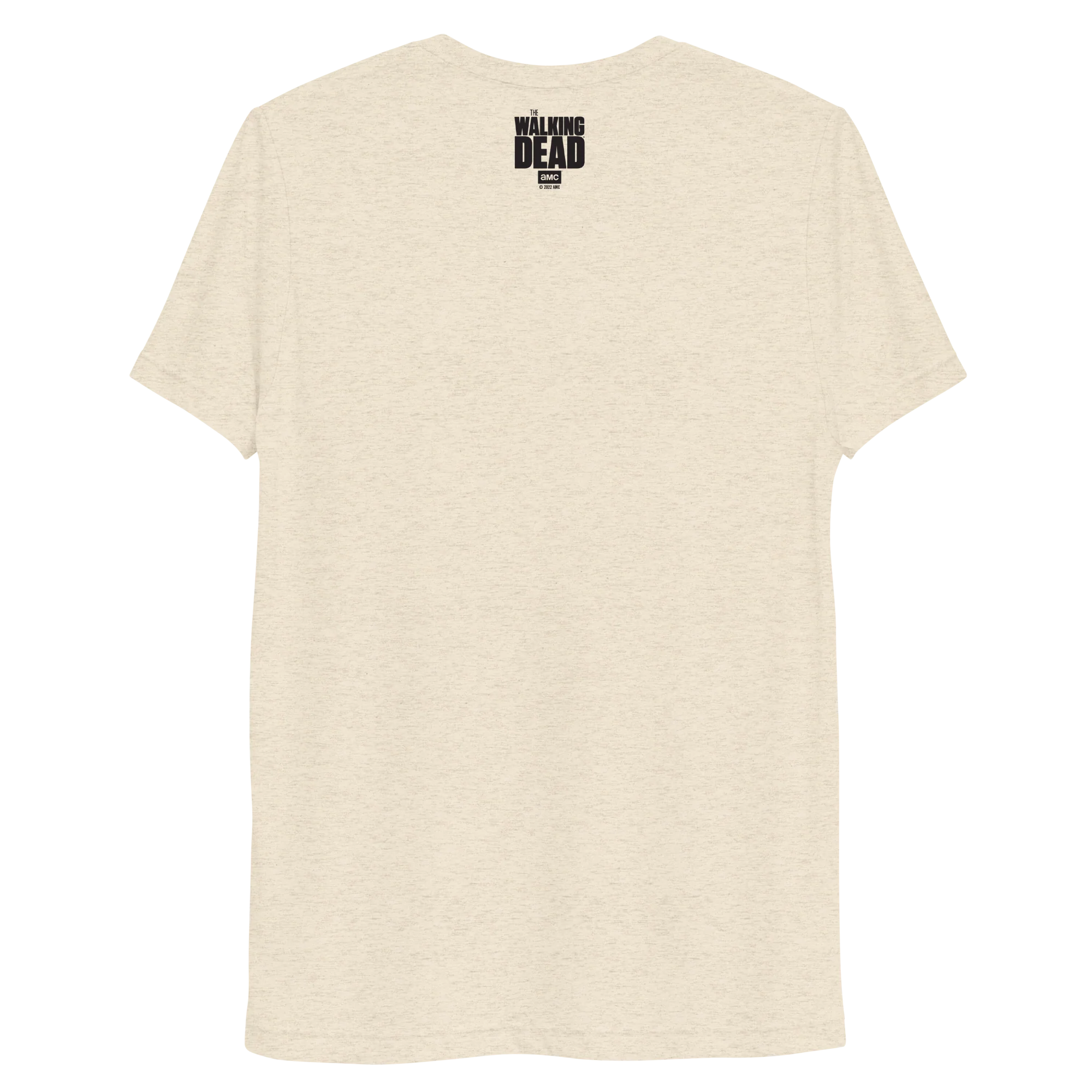 The Walking Dead Hilltop Collegiate Adult Tri-Blend T-Shirt - Image 3