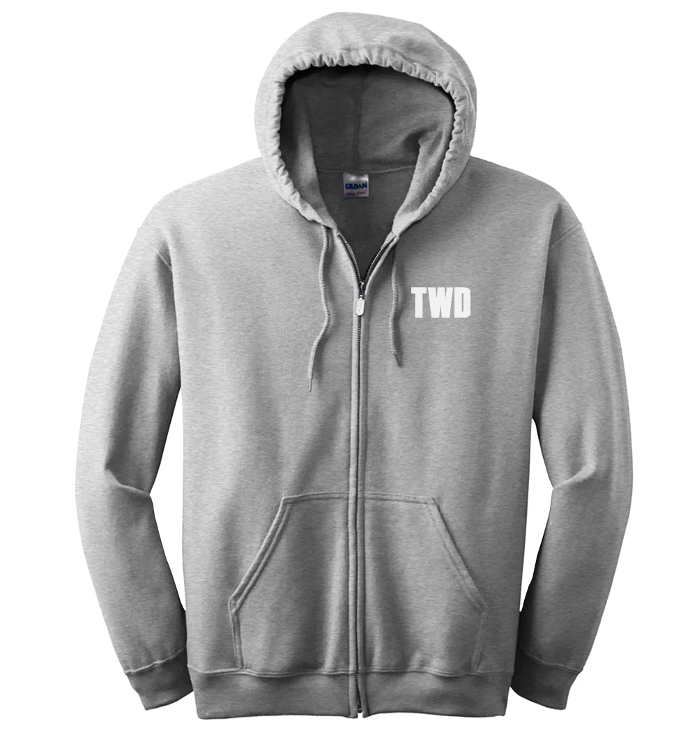 The Walking Dead Hilltop Fleece Zip-Up Hooded Sweatshirt - Image 3
