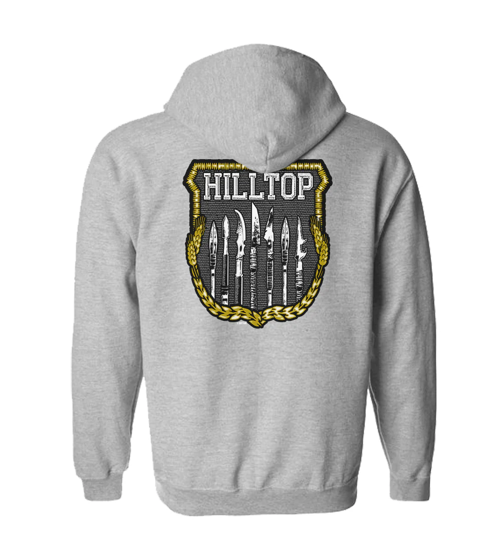 The Walking Dead Hilltop Fleece Zip-Up Hooded Sweatshirt - Image 4