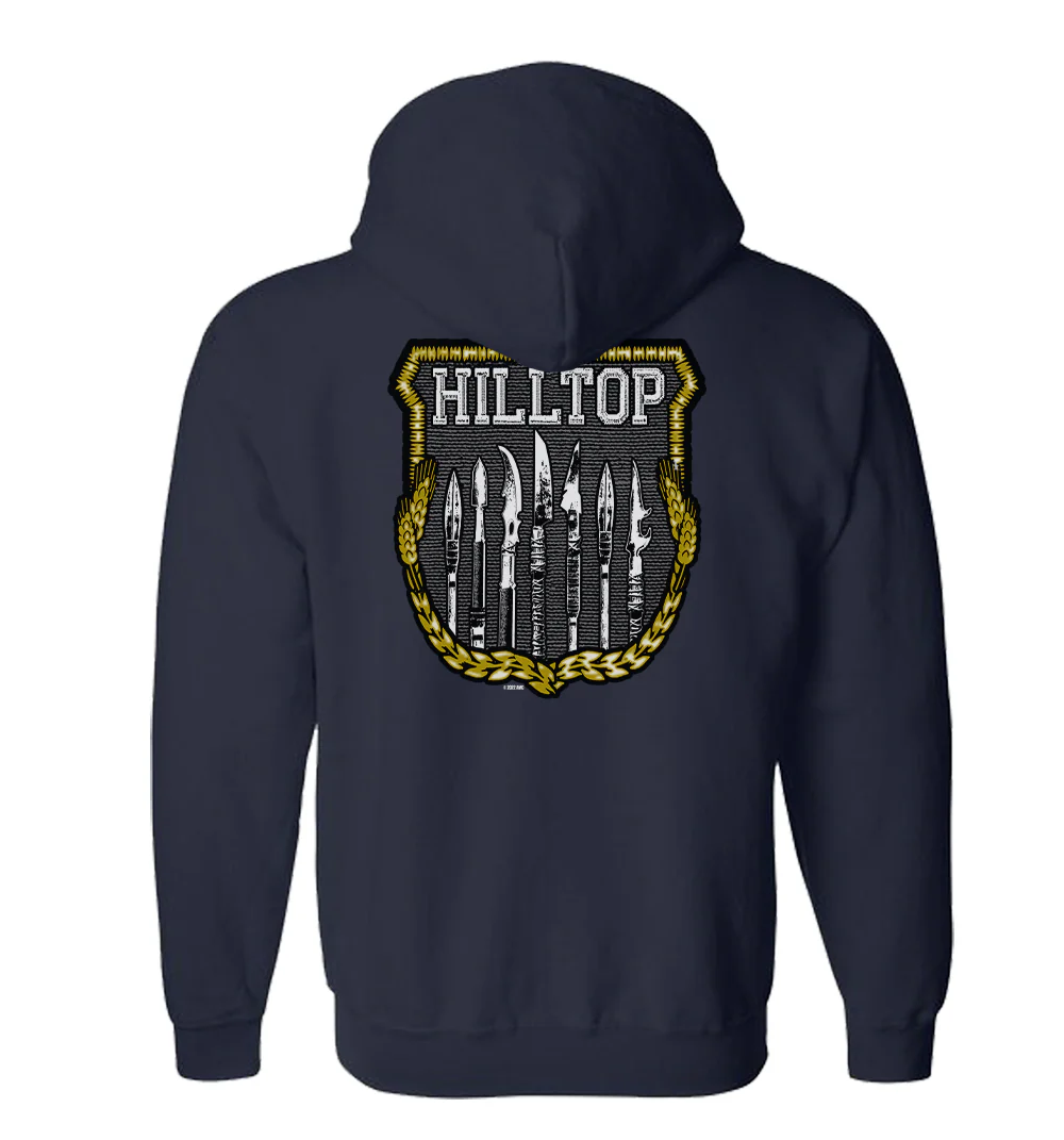 The Walking Dead Hilltop Fleece Zip-Up Hooded Sweatshirt - Image 6