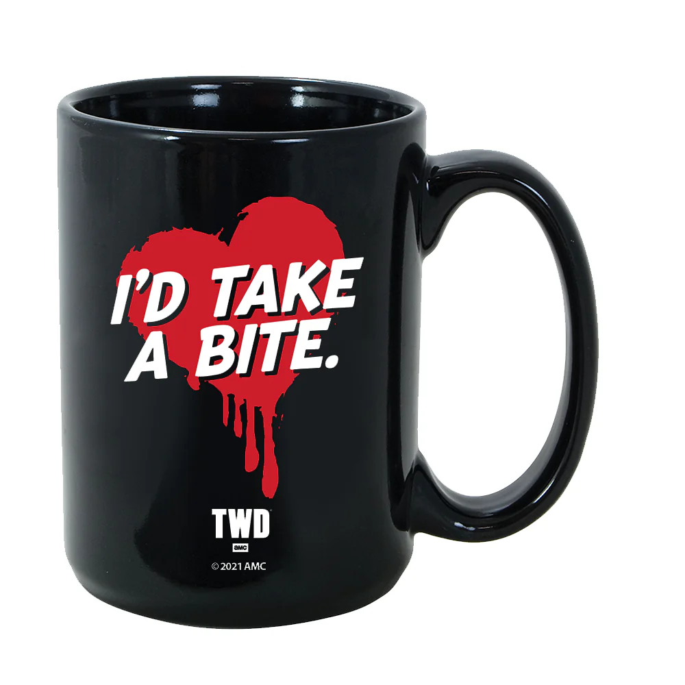 The Walking Dead I'd Take A Bite Black Mug - Image 2