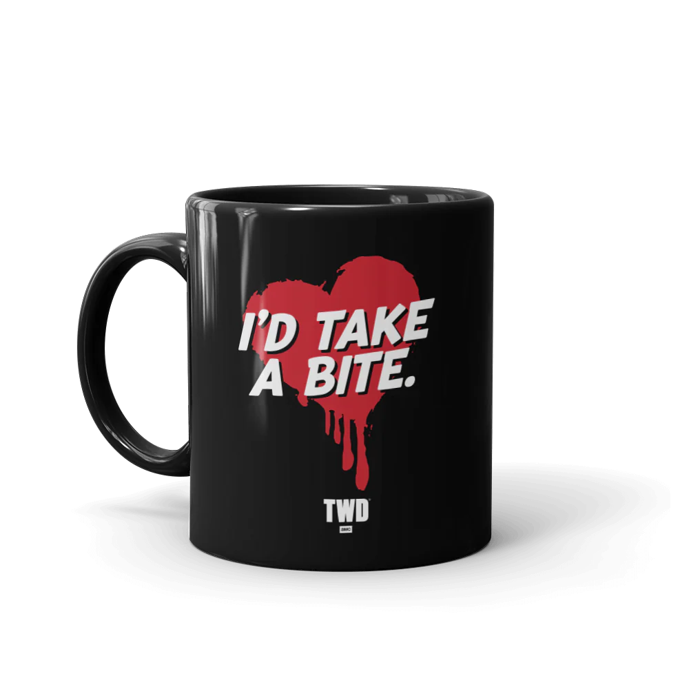 The Walking Dead I'd Take A Bite Black Mug - Image 3