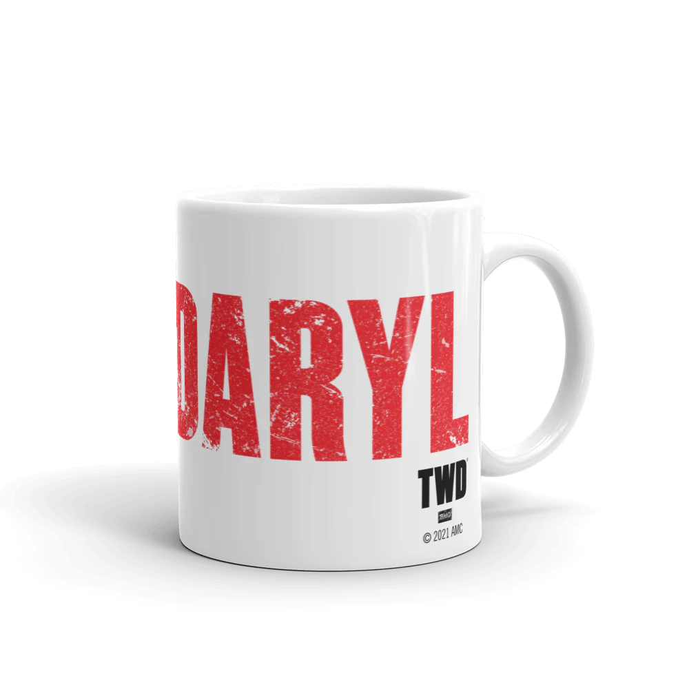 The Walking Dead I Heart Daryl White Mug - Image 3