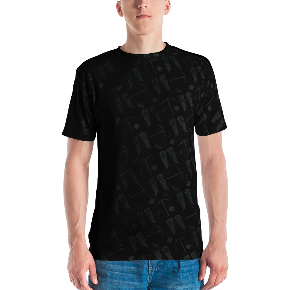The Walking Dead Icons Adult All-Over Print T-Shirt