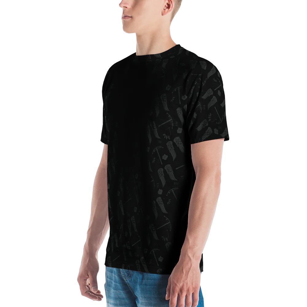 The Walking Dead Icons Adult All-Over Print T-Shirt - Image 5