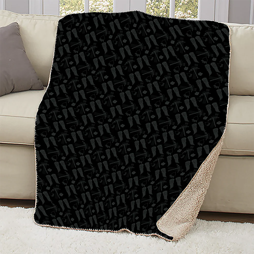 The Walking Dead Icons Sherpa Blanket 2 - Image 3