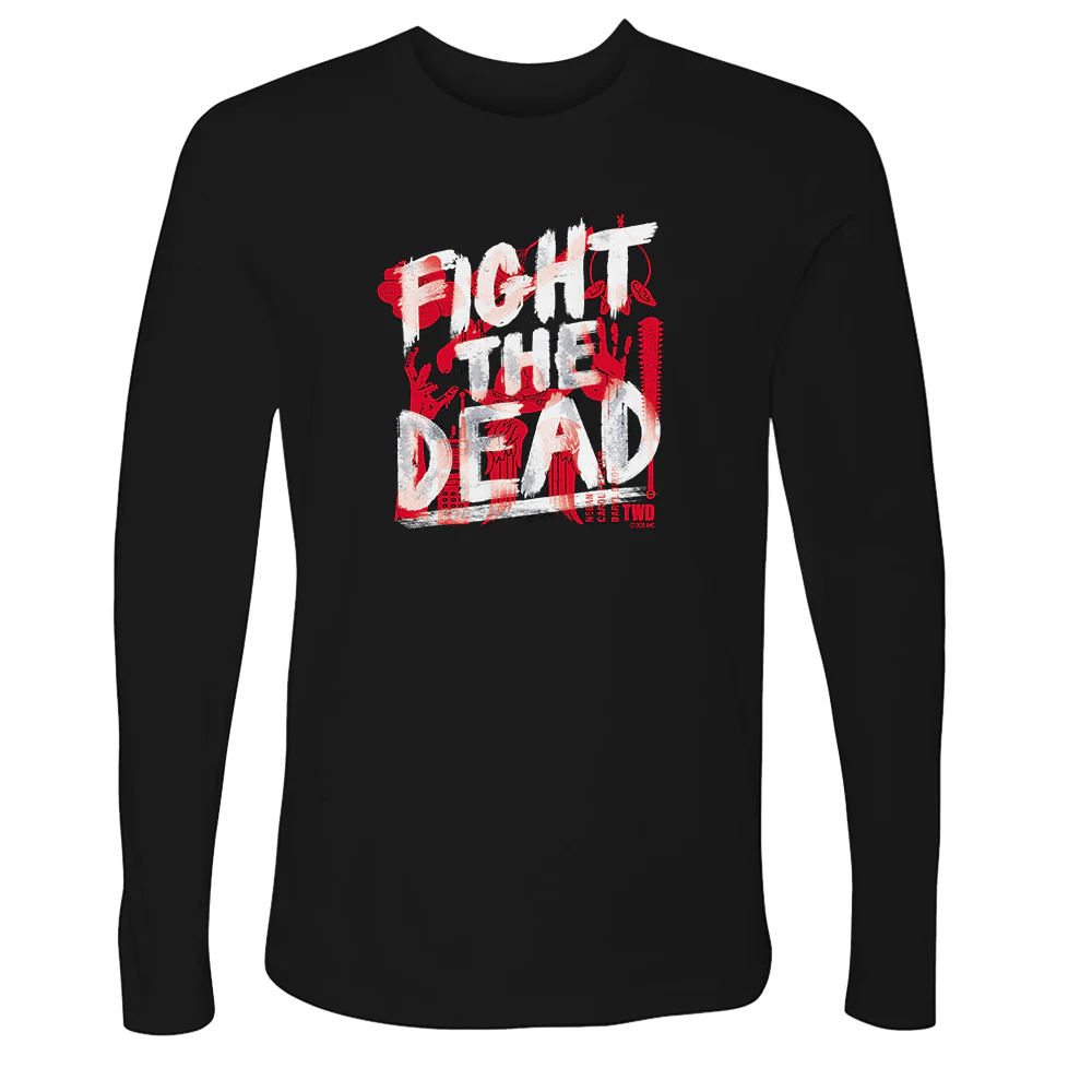 The Walking Dead ight The Dead Adult Long Sleeve T-Shirt - Image 3