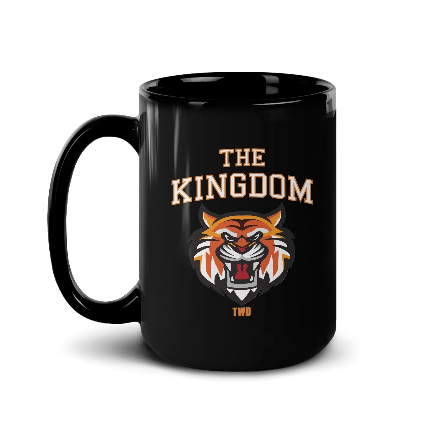 The Walking Dead Kingdom Collegiate Black Mug - Image 4