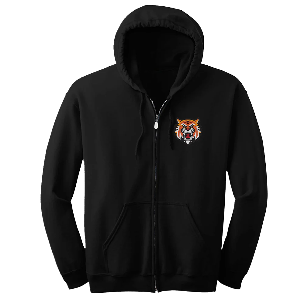 The Walking Dead Kingdom Collegiate Fleece Zip-Up Hooded Sweatshirt