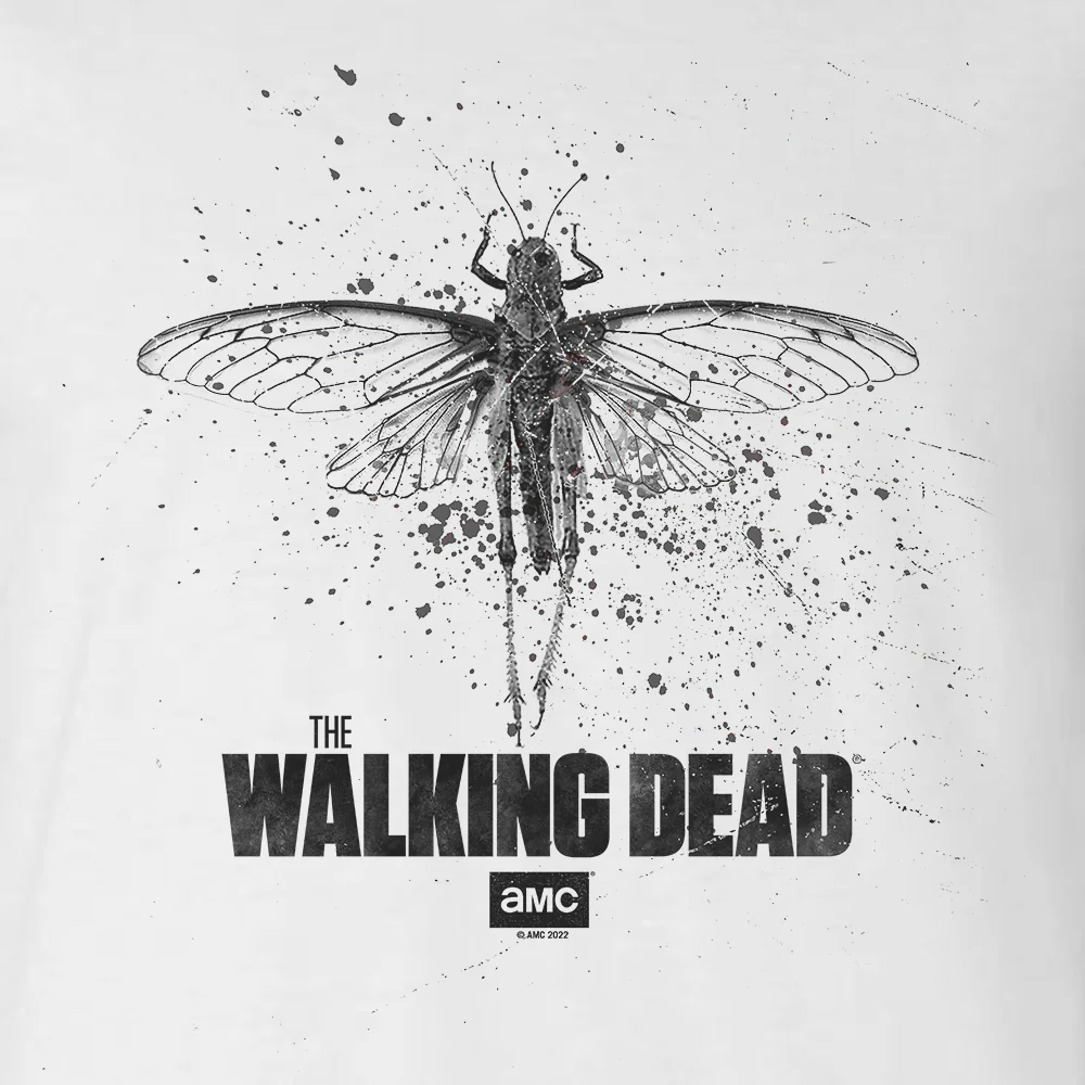 The Walking Dead Locust Adult V-Neck T-Shirt - Image 2