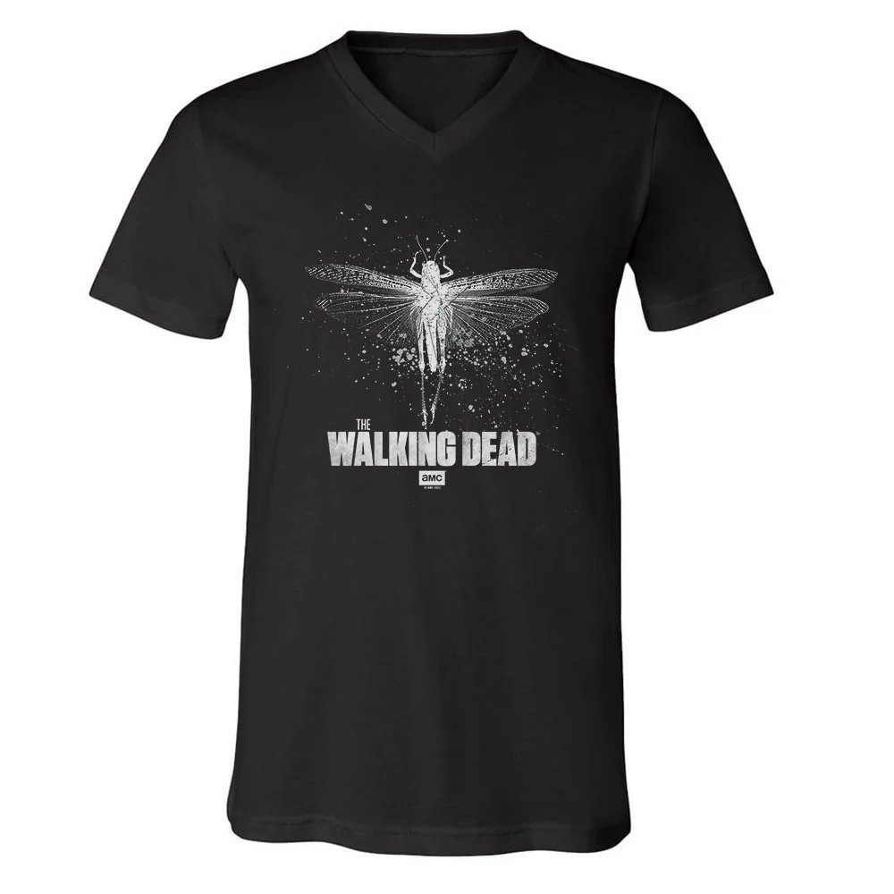 The Walking Dead Locust Adult V-Neck T-Shirt - Image 3