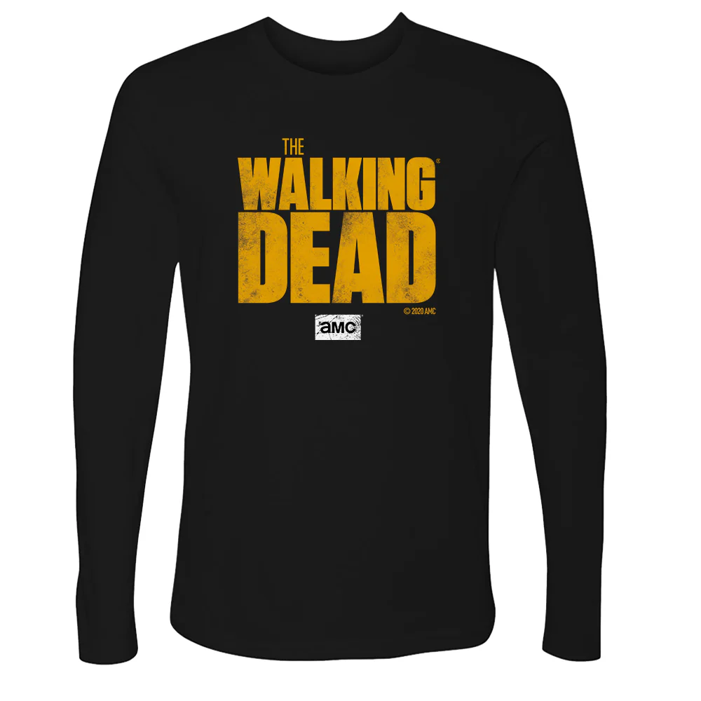 The Walking Dead Logo Adult Long Sleeve T-Shirt