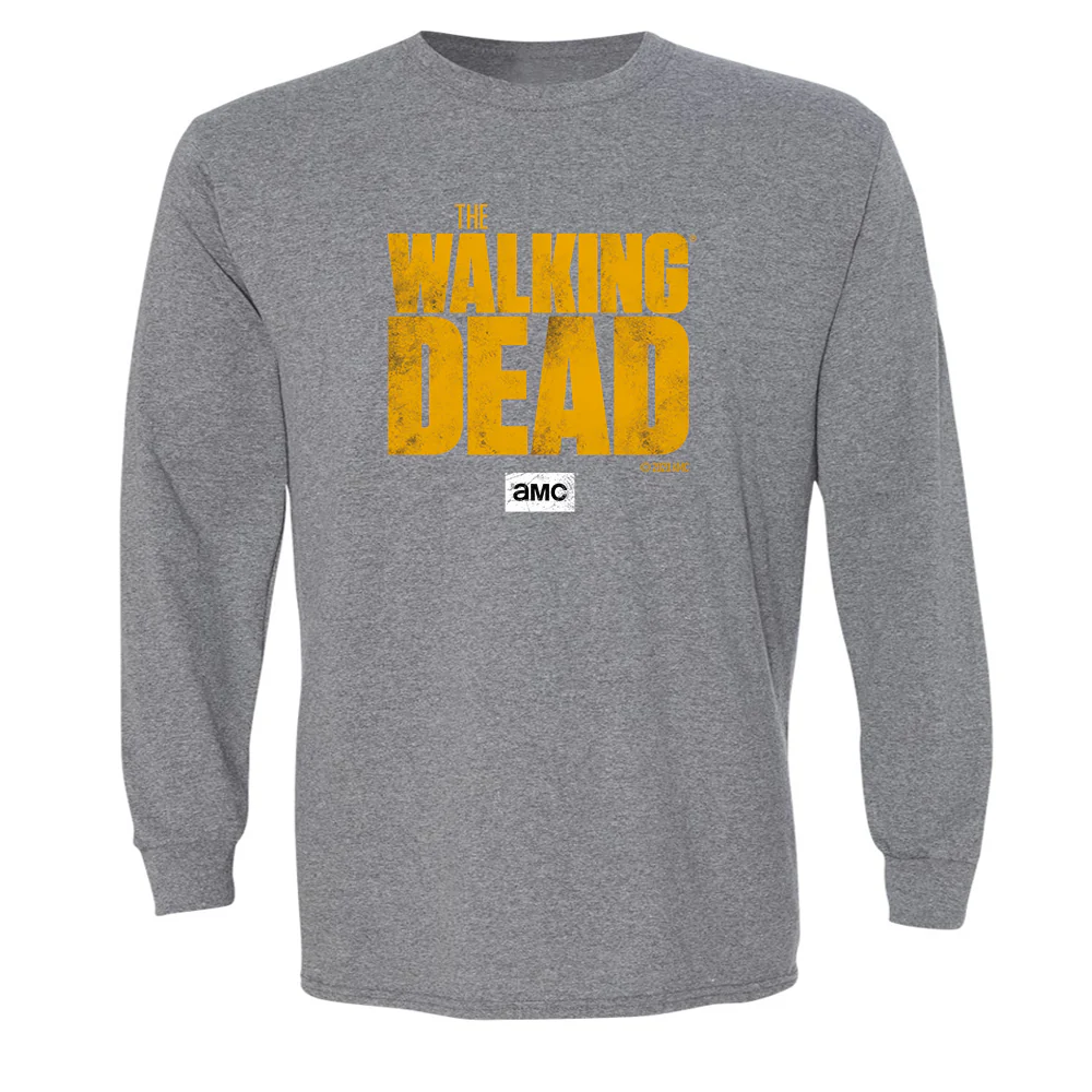 The Walking Dead Logo Adult Long Sleeve T-Shirt - Image 2
