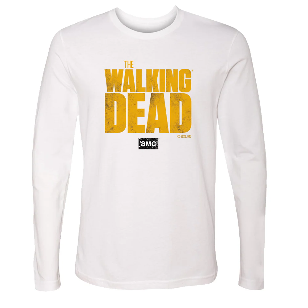 The Walking Dead Logo Adult Long Sleeve T-Shirt - Image 3