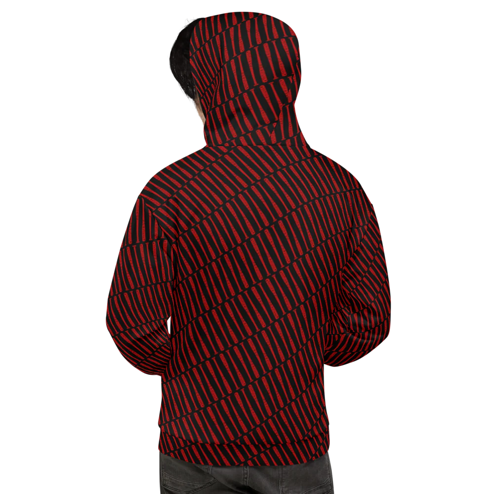 The Walking Dead Lucille Bat Unisex Hooded Sweatshirt - Image 2