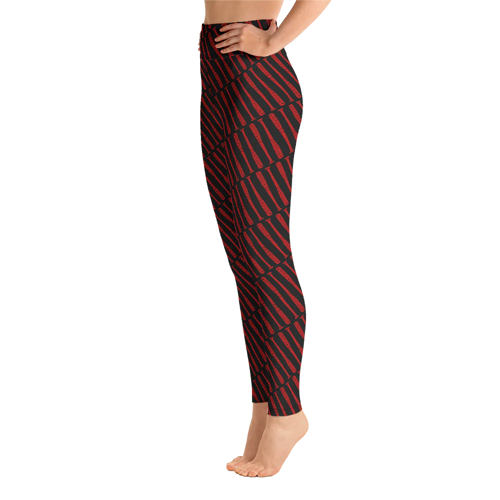 The Walking Dead Lucille Bat Yoga Leggings - Image 3