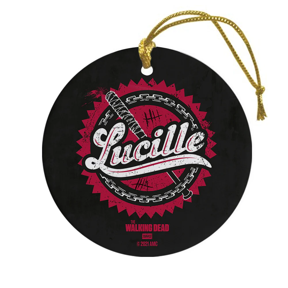The Walking Dead Lucille Double-Sided Ornament - Image 2