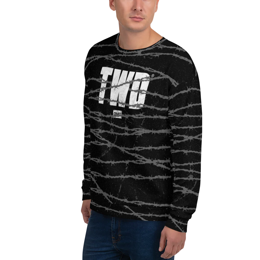 The Walking Dead Lucille Unisex Crew Neck Sweatshirt - Image 3
