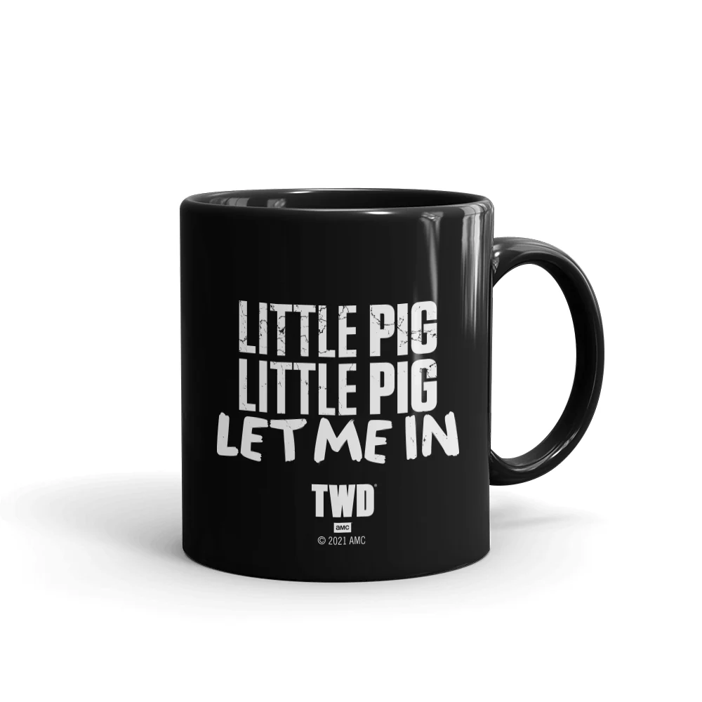 The Walking Dead Negan Little Pig Black Mug - Image 2