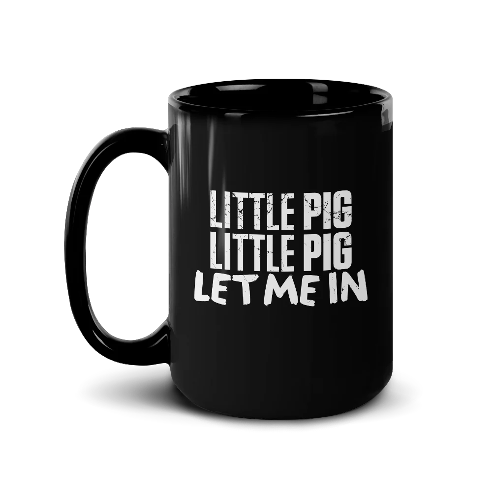 The Walking Dead Negan Little Pig Black Mug - Image 3