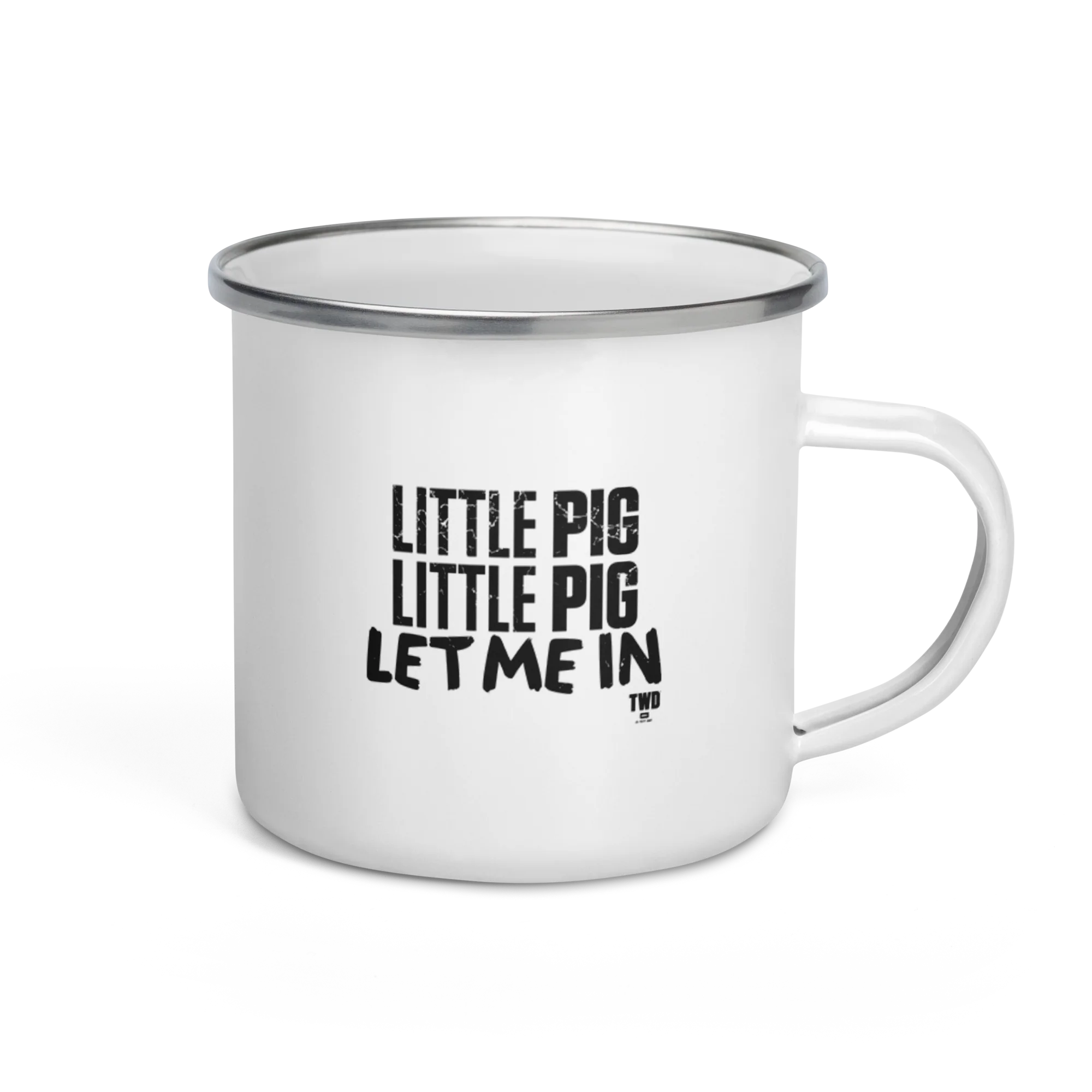The Walking Dead Negan Little Pig Enamel Mug - Image 2