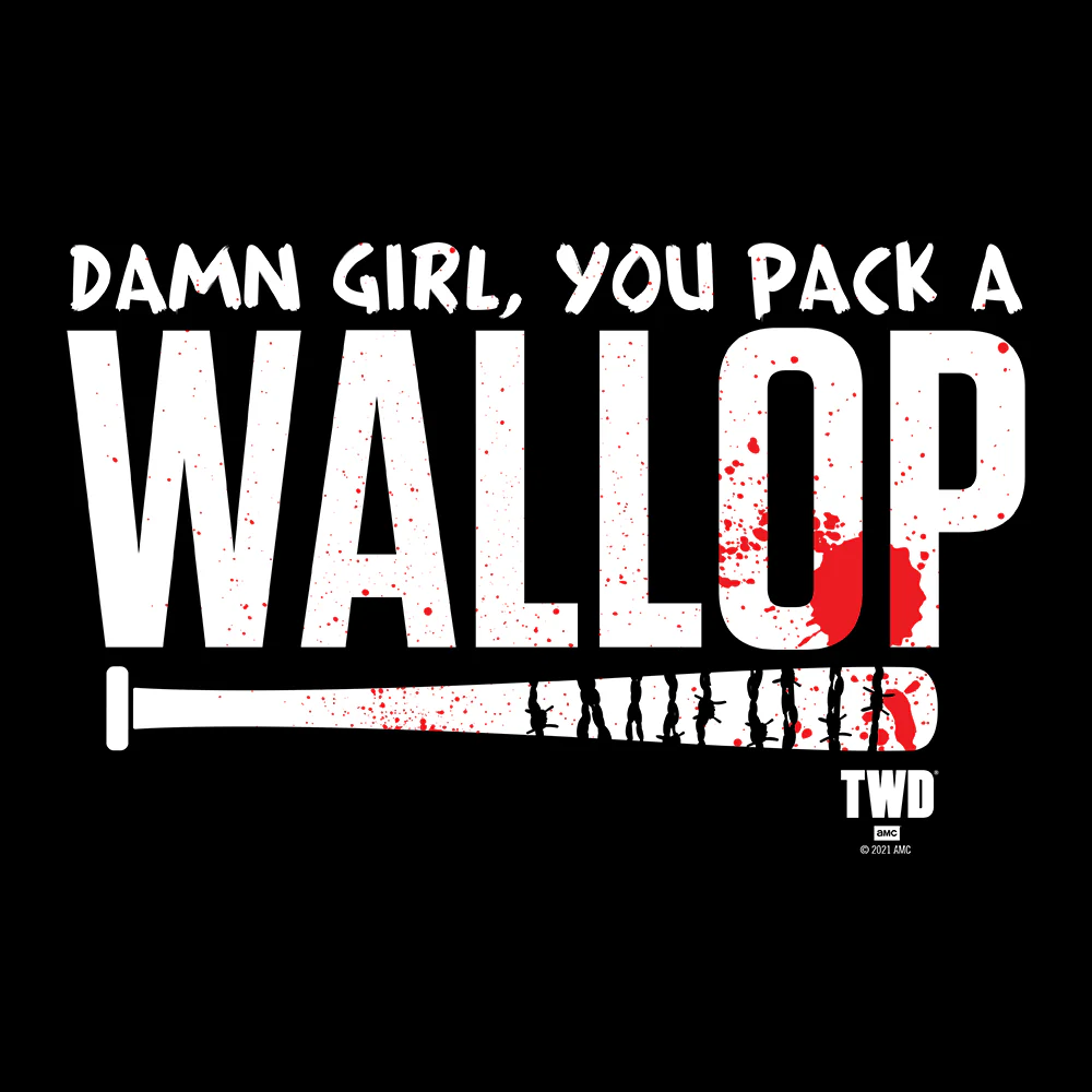 The Walking Dead Negan Pack A Wallup Adult Short Sleeve T-Shirt - Image 2